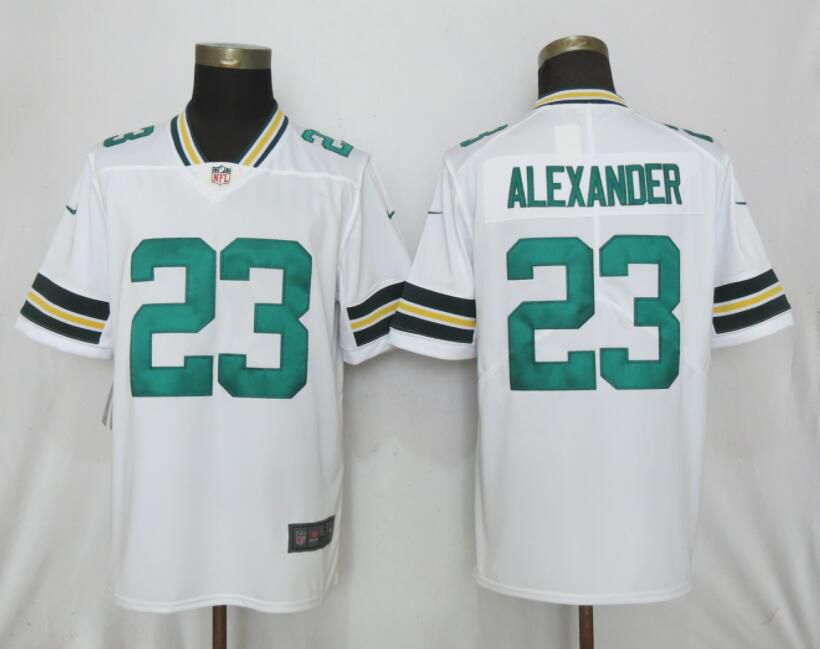 Men Nike Green Bay Packers #23 Alexander White 2017 Vapor Untouchable Limited jerseys